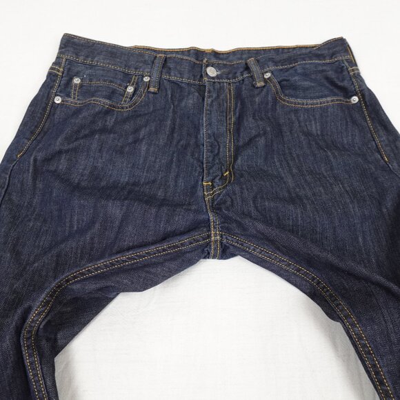 Levi's 513 Slim Straight Jeans Men's 36x28 100% Cotton Denim - Picture 7 of 11